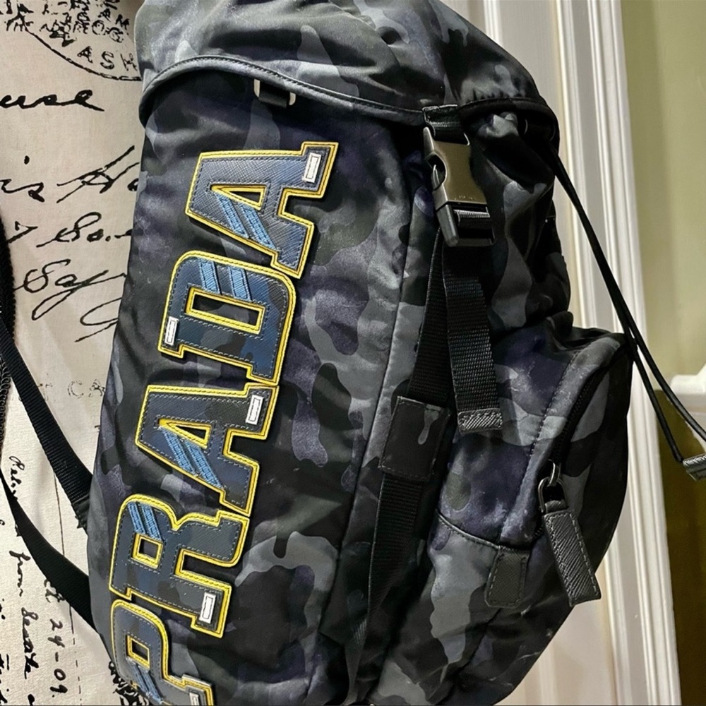 PRADA CAMOUFLAGE BACKPACK